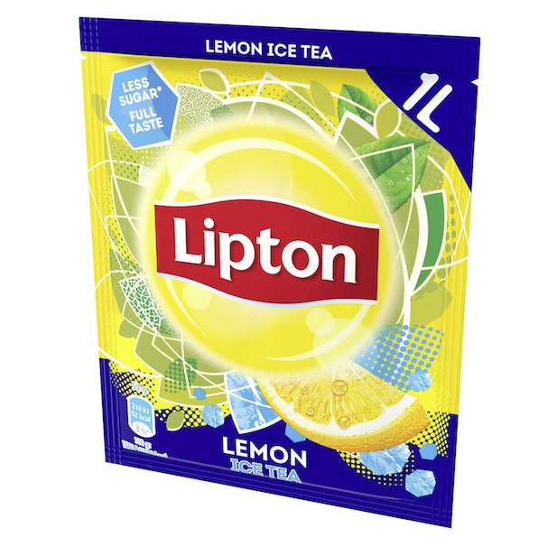 Lipton Lemon flavored iced tea drink powder 50g
